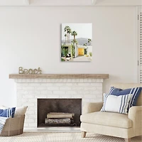 Stupell Industries Palm Springs House Photography Canvas Wall Art