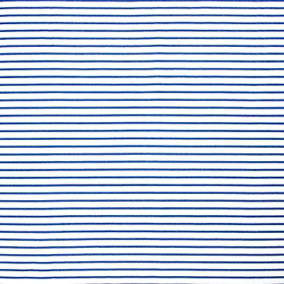 White & Navy Stripes Cotton Fabric Mini Bolt by Loops & Threads®