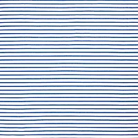 White & Navy Stripes Cotton Fabric Mini Bolt by Loops & Threads®