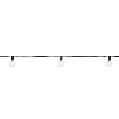 16ct. Warm White LED Shatterproof Globe Bulb String Lights by Ashland®