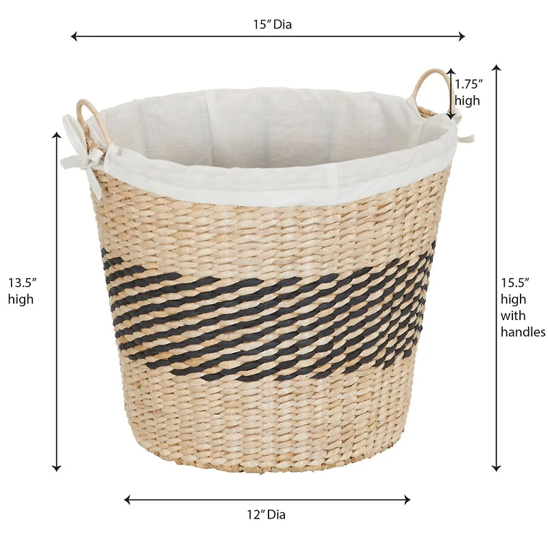 Household Essentials 15.5" Woven Basket