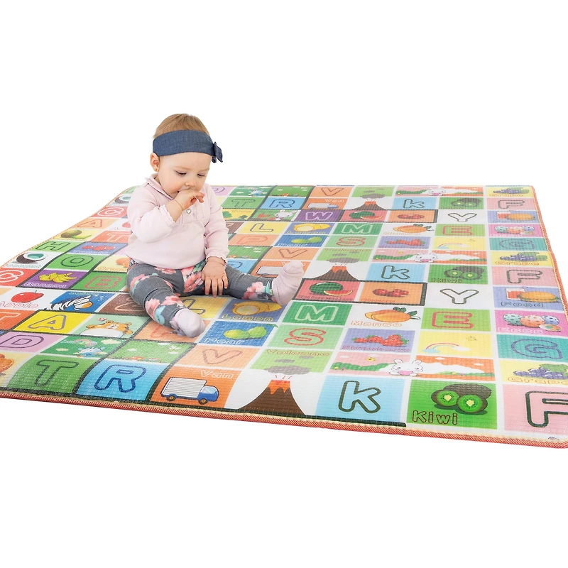 Toy Time Giant Reversible Learning Play Mat