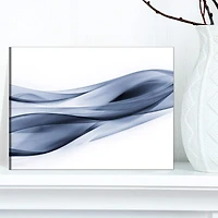 Designart - Glittering Light Blue Pattern