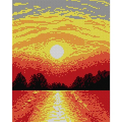 Orchidea Gobelin Sunset Halfstitch Canvas