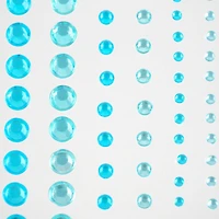Turquoise Rhinestone Stickers by Recollections™