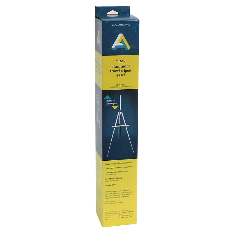 Art Alternatives Tilden Aluminum Tripod Easel