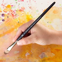 Royal & Langnickel® Sovereign™ Synthetic Long Handle Filbert Brush