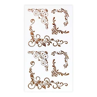 Rose Gold Corner Stickers by Recollections™