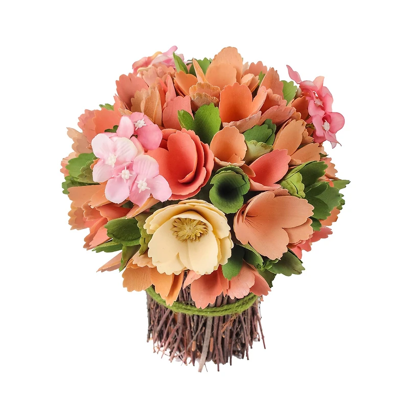 9" Pink Spring Floral Bundle