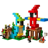 LEGO® Minecraft® The Parrot Houses, Buildable Video-Game Set 21282