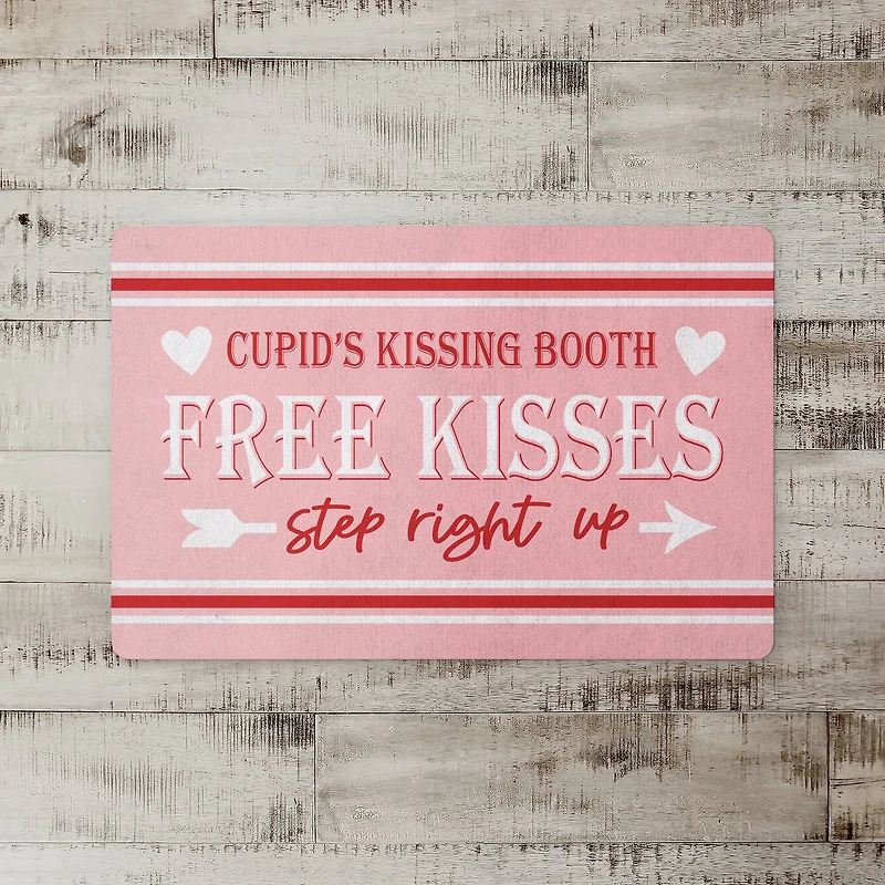 Cupid Kissing Booth Floor Mat