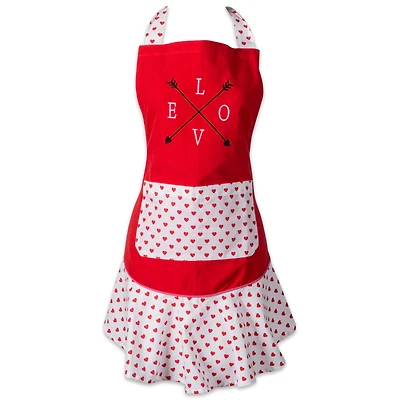 DII® Love Struck Ruffle Apron
