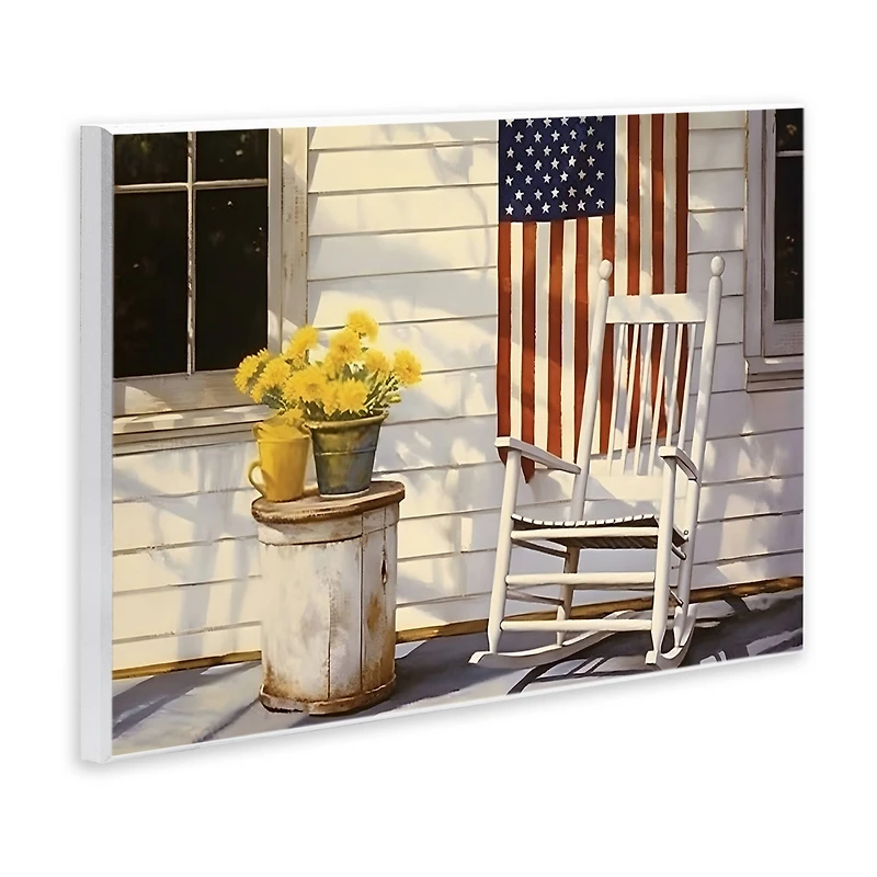 Stupell Industries Americana Deco Scene Wall Plaque Art