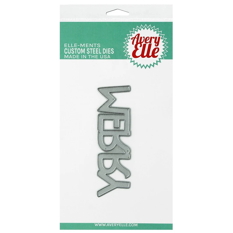 Avery Elle Elle-Ments Merry Die Set