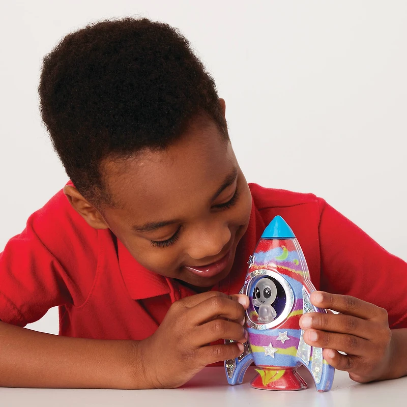 Creativity for Kids® Rocket Glow in the Dark Sand Art