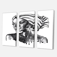 Designart - Portrait of African American Woman XII