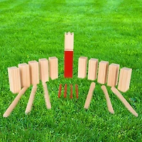 Toy Time Kubb Viking Chess Game Set
