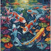 Luca-S The Aquarium Counted Cross Stitch Kit
