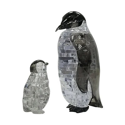 BePuzzled® Original 3D Crystal Puzzle™ Penguin & Baby 43 Piece Puzzle