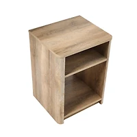 Hello Honey® Coastal Oak End Table with Storage