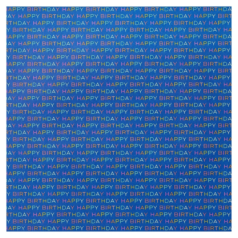 Birthday Double-Sided Cardstock Paper by Recollections™, 12" x 12"