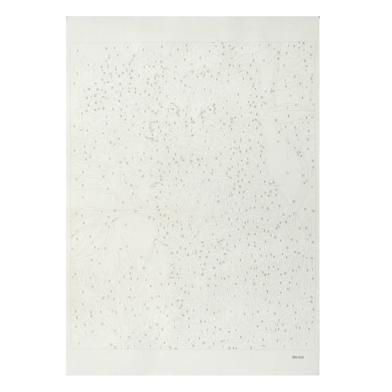 8" x 10" Kitty with Butterfly Paint-by-Number Kit with Wood Display Hanger by Artist's Loft®