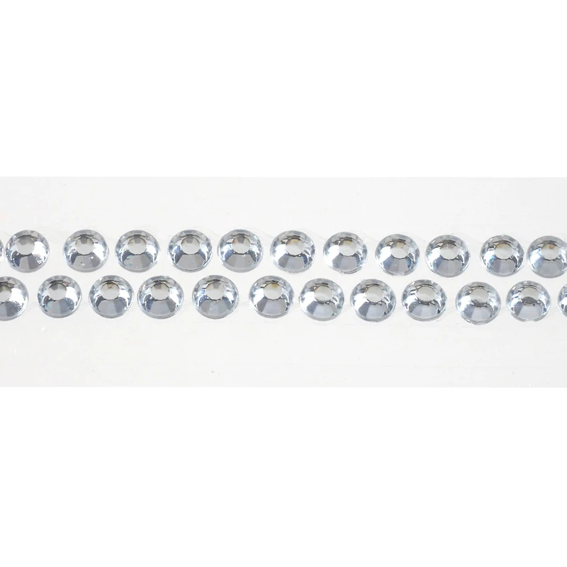 12 Pack: Clear Double Rhinestone Bling on a Roll™ Stickers by Recollections™