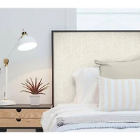 RoomMates Twig Hygge Herringbone Peel & Stick Wallpaper