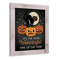 It's the Most Wonderful Time of the Year 16" x 20" Western White Framed Print