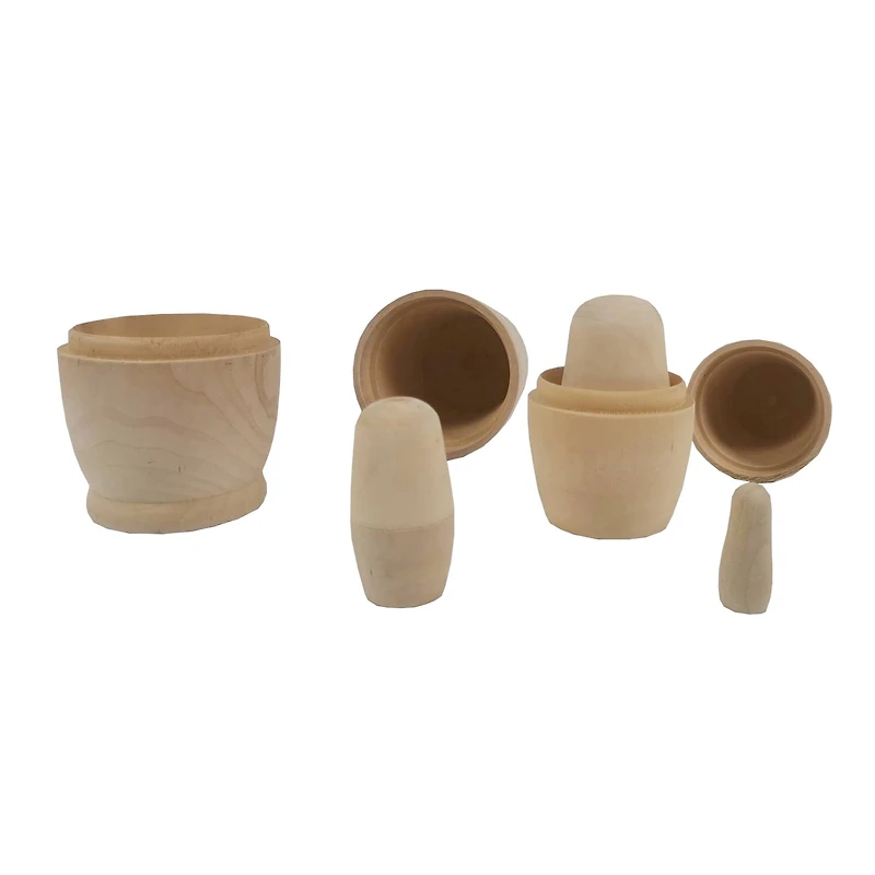 Unfinished Wood Nesting Doll Set by Make Market®
