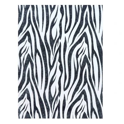20 Pack: 9" x 12" Zebra Felt by Creatology™