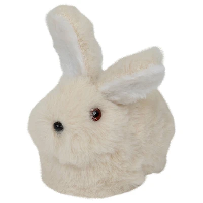 4.5" x 4.75" Plush Sitting Easter Bunny Rabbit Spring Figure