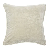 Hello Honey® 20" Square Velvet Pillow Cover with Piping