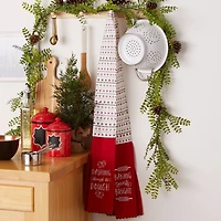 DII® Holiday Kitchen Towel Scarf