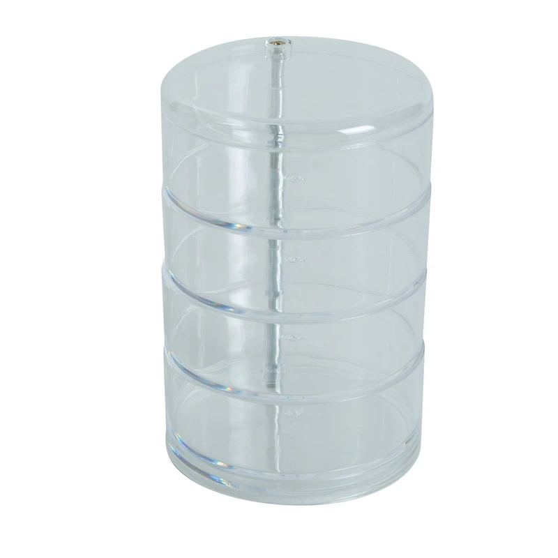 Simplify 7" Swivel Cosmetic & Jewelry 4 Tier Holder