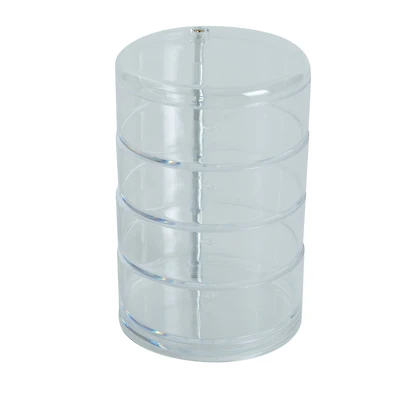 Simplify 7" Swivel Cosmetic & Jewelry 4 Tier Holder