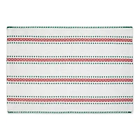 DII® Joyful Snowflakes Jacquard Placemats, 4ct.