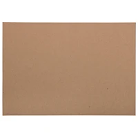 JAM Paper A7 Brown Kraft Blank Foldover Cards