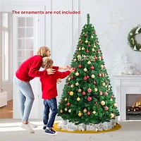 Costway 7ft. Unlit Artificial Christmas Tree