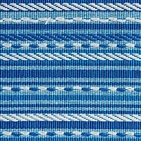 DII® Blue Tonal Stripe With Fringe Placemats, 6ct.