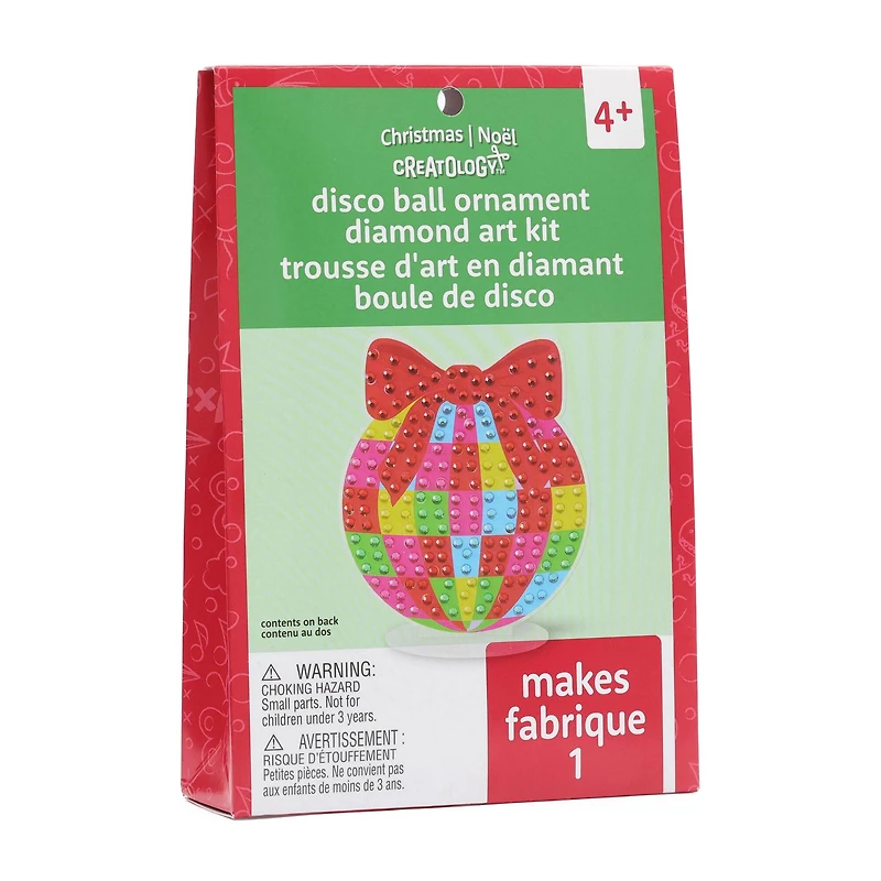 Disco Ball Ornament Diamond Art Kit by Creatology™