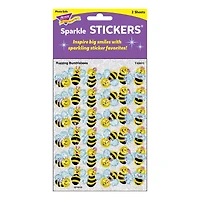 Trend Enterprises® Sparkle Stickers® Buzzing Bumblebees, 12 Packs of 72