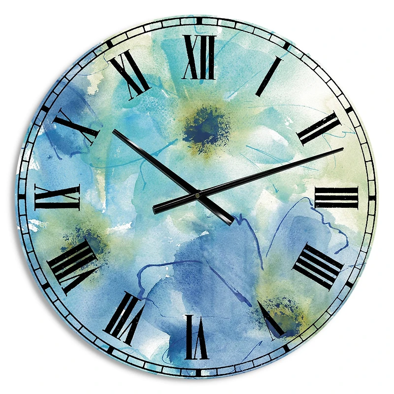 Designart 'Seashell Cosmos Ii Cabin Wall Clock