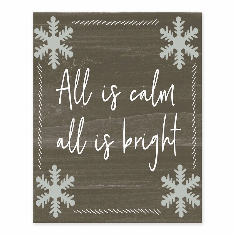 Neutral Wood Bright 8x10 Tabletop Canvas