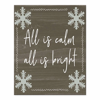 Neutral Wood Bright 8x10 Tabletop Canvas