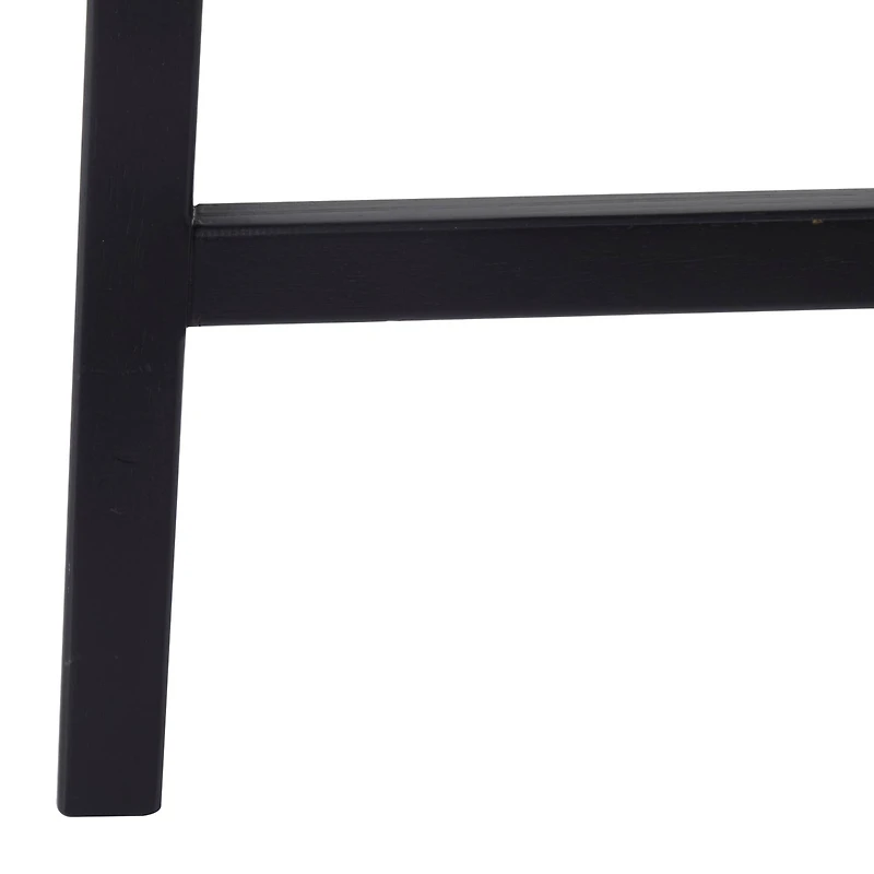 Black Birch Rustic Bar Stool, 30" x 18" x 11"