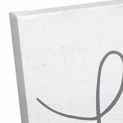 A Little Sleep A Lot of Love 12" x 18" Canvas Wall Art