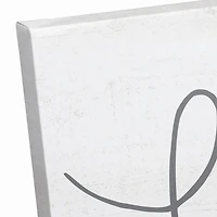 A Little Sleep A Lot of Love 12" x 18" Canvas Wall Art