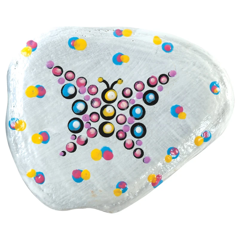 Creativity for Kids® Mandala Dot-a-Rock Painting Kit