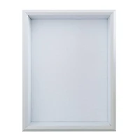 White Beveled Shadow Box by Studio Décor